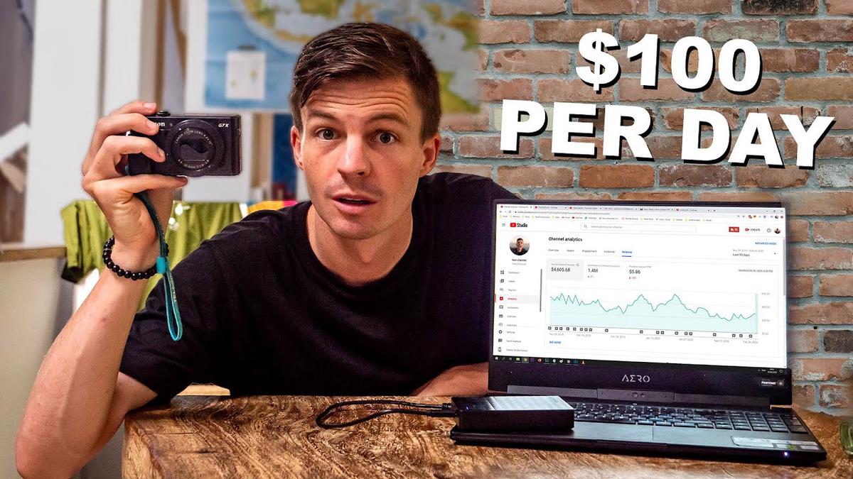 'Video thumbnail for 7 Passive Income Ideas for Creators - How I Earn $100 Per Day'