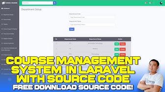 'Video thumbnail for [Complete] Course Management System in Laravel with Source Code (Free Download) 2022'