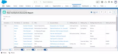 Legg raskt til et diagram for å rapportere i SalesForce Ligthning : Legg til diagramknapp som ikke er gråtonet lenger