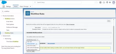 How kusika munhu Workflow mu SalesForce? : Mutsva wekutsvaga email workflow action