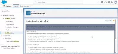 Як створити робочий процес в SalesForce? : Розуміння робочих процесів SalesForce