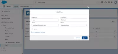 SalesForce: izbrisati korisnika u nekoliko jednostavnih koraka : Promijenite korisnički profil Salesforce