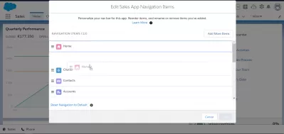 How to Customize Salesforce Lightning Home Page : Drag and drop items to display on your customized home page