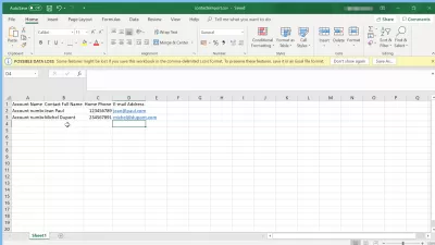 How To Import Data In *சேல்ஸ்ஃபோர்ஸ்*? (6 options) : Example of a CSV file to import in *சேல்ஸ்ஃபோர்ஸ்* contacts