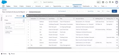 How To Use Filter Logic in Salesforce : Adding a new filter logic in a report