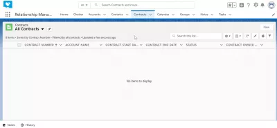 Як користуватися SalesForce? : Приклад інтерфейсу Відділ продажів: модуль контрактів