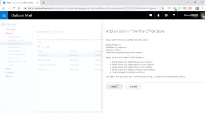 How To Solve SalesForce Does Not Show In Outlook? : Installation details of the SalesForce add-in within Outlook