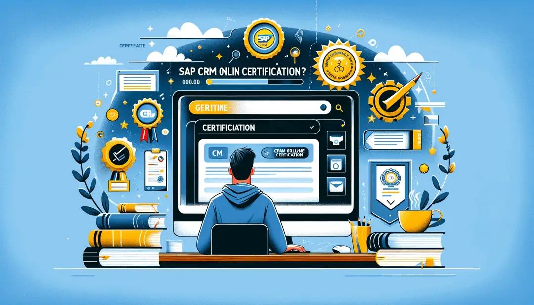 How to get an SAP CRM Online certification?