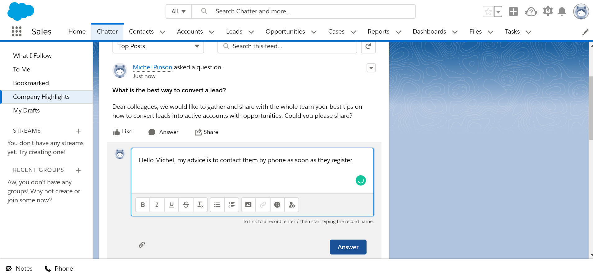 salesforce chatter email notification not working